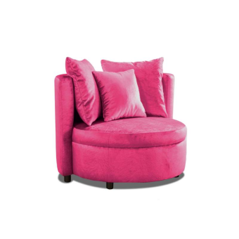 Fauteuil Lellens – roze fauteuil