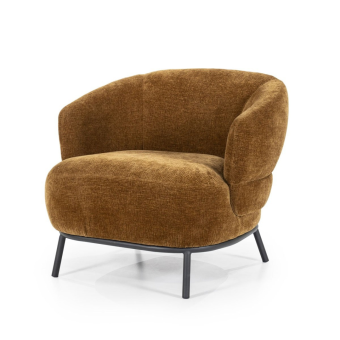 Fauteuil David -Mosterd Safari - 95898 – stoel