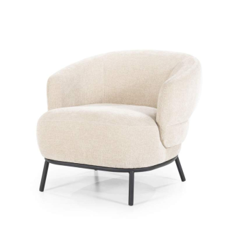 Fauteuil David -Taupe Safari - 95897 – taupe fauteuil