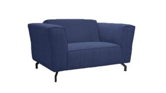 Wolvega Fauteuil – blauw loveseat