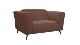 Wolvega Fauteuil – bruin fauteuil met armleuning