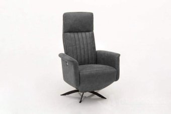 Relaxfauteuil Hessum – grijs fauteuil