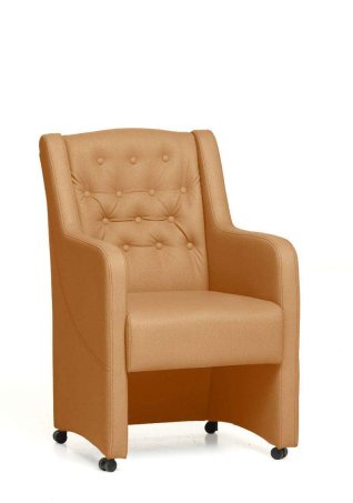 Eetkamerstoel Norwich – beige eetkamerstoel