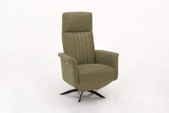 Relaxfauteuil Hessum – groen fauteuil