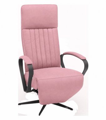 Heukelum Relaxfauteuil in roze – kleurimpressie