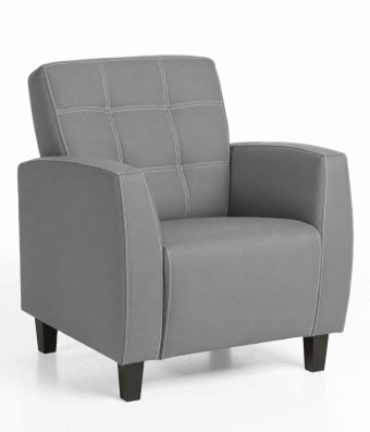 Fauteuil Luzern in grijs – kleurimpressie