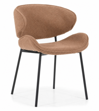 Stoel Tess - Bruin Spark - 95735 in bruin – kleurimpressie