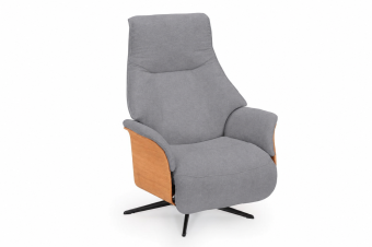 Relaxfauteuil Dokkum in grijs – kleurimpressie