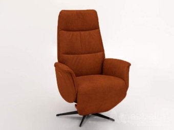 Relaxfauteuil Heino – cognac fauteuil