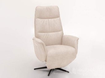 Relaxfauteuil Heino – wit fauteuil