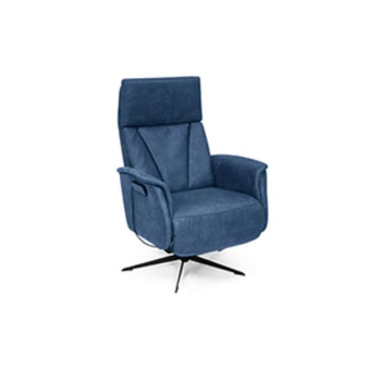 Relaxfauteuil Elst – blauw relaxfauteuil