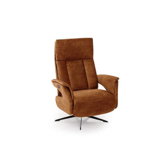 Relaxfauteuil Haarlo – cognac fauteuil