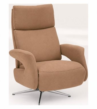 Relaxfauteuil Harfsen in bruin – kleurimpressie