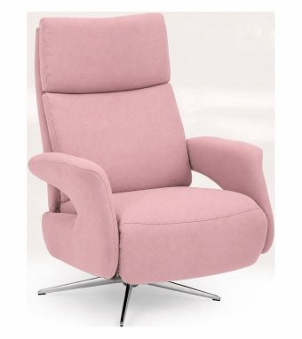 Relaxfauteuil Harfsen in roze – kleurimpressie