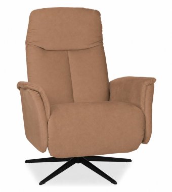 Relaxfauteuil Hekendorp in bruin – kleurimpressie