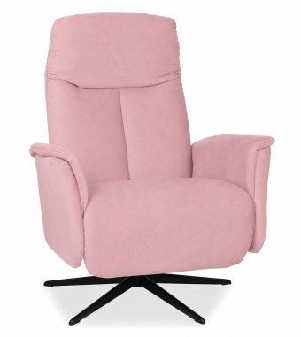 Relaxfauteuil Hekendorp in roze – kleurimpressie