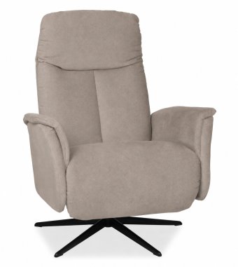 Relaxfauteuil Hekendorp in taupe – kleurimpressie