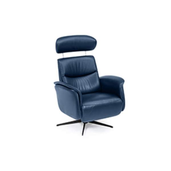 Relaxfauteuil Ijmuiden – blauw relaxfauteuil