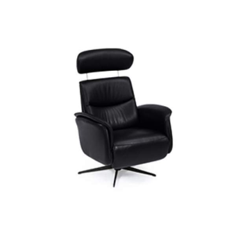 Relaxfauteuil Ijmuiden – zwart fauteuil