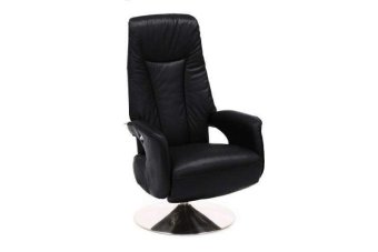 Relaxfauteuil Sneek – zwart fauteuil