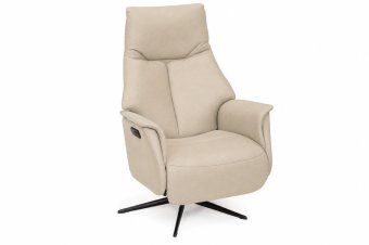 Relaxfauteuil Woerden in beige – kleurimpressie