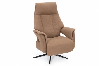 Relaxfauteuil Zierikzee in bruin – kleurimpressie