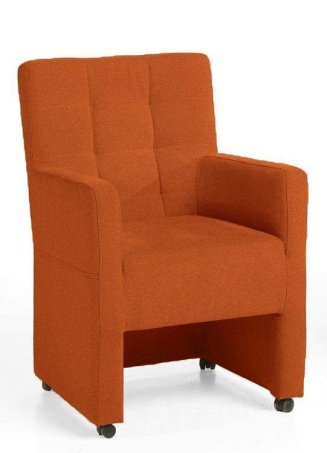 Eetkamerstoel Peter – cognac eetkamerstoel