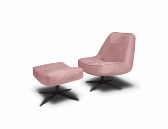 Fauteuil Ego – roze fauteuil