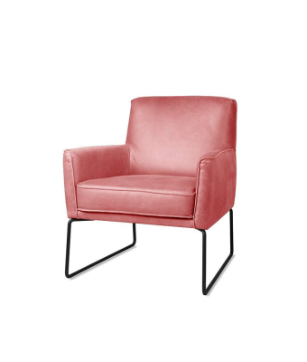 Fauteuil Bach – roze fauteuil