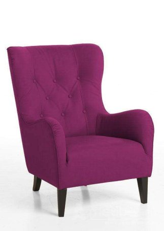 Fauteuil James – roze fauteuil