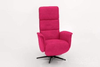 Relaxfauteuil Arkel – roze fauteuil