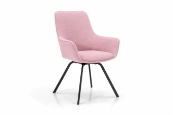 Sierra Eetkamerstoel in roze – kleurimpressie