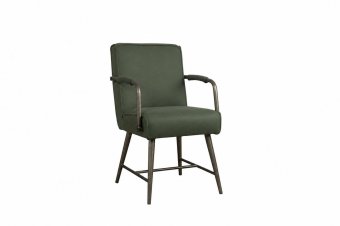 Stoel Belmonte Armchair in groen – kleurimpressie
