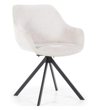 Eetkamerstoel Mamé - Beige Houston - 95840 – beige eetkamerstoel