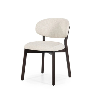 Eetkamerstoel Mikky Bruin - Beige Moon - 96254 – stoel