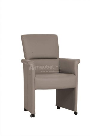 Eetkamerstoel Yfke – taupe eetkamerstoel