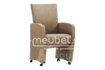 Eetkamerstoel Carlo – taupe eetkamerstoel