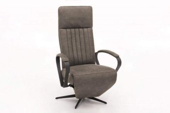 Relaxfauteuil Heukelum – taupe fauteuil