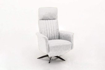 Relaxfauteuil Hessum – wit fauteuil