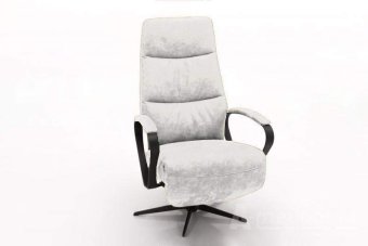 Relaxfauteuil Hitzum – wit fauteuil