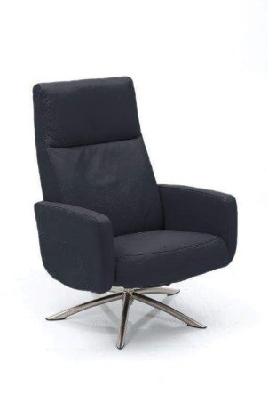 Relaxfauteuil Zevenaar – zwart fauteuil