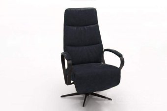 Relaxfauteuil Hitzum – zwart fauteuil