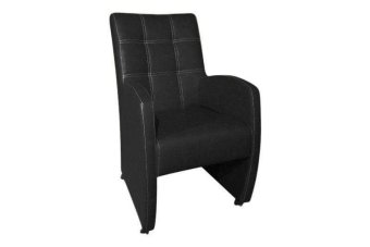 Eetkamerstoel Louise – zwart eetkamerstoel