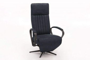 Relaxfauteuil Heukelum – zwart fauteuil