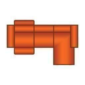 3 Zits (2 delig) (1x Relax VSL Incl. 1X Hoofdsteun) + Longchair