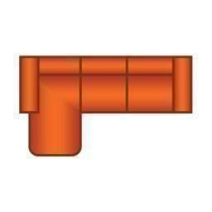 Longchair Rond + 2.5 Zits