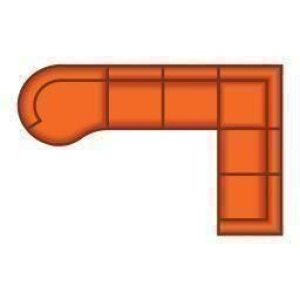 Longchair Lang + 2.5 Zits + Hoek + 2 Zits