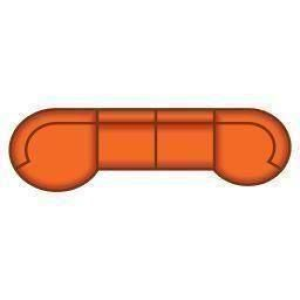 Longchair Rond Groot + 3 Zits + Longchair Rond Klein