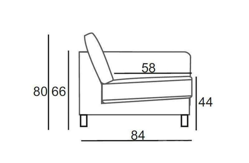Alverna 2.5 Zits + Hoek + 3 Zits