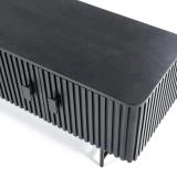 Dressoir Remi 4-deurs - Zwart- 95663